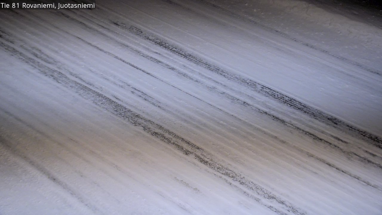 Weather Camera Image Road 81 Rovaniemi, Juotasniemi, Rovaniemi, Lappi