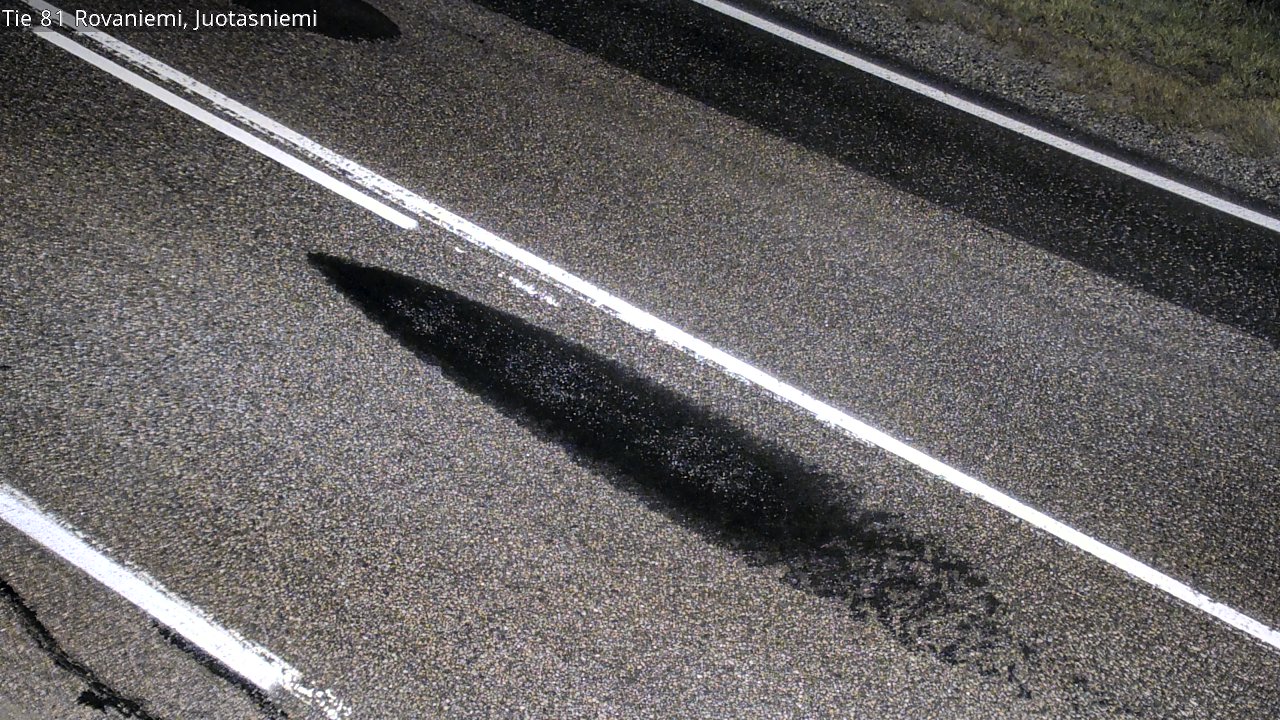 Weather Camera Image Road 81 Rovaniemi, Juotasniemi, Rovaniemi, Lappi