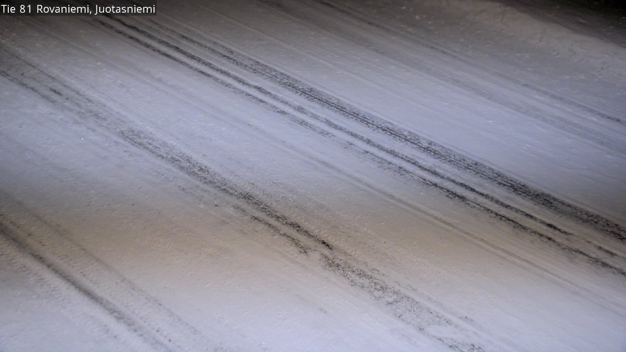 Weather Camera Image Road 81 Rovaniemi, Juotasniemi, Rovaniemi, Lappi