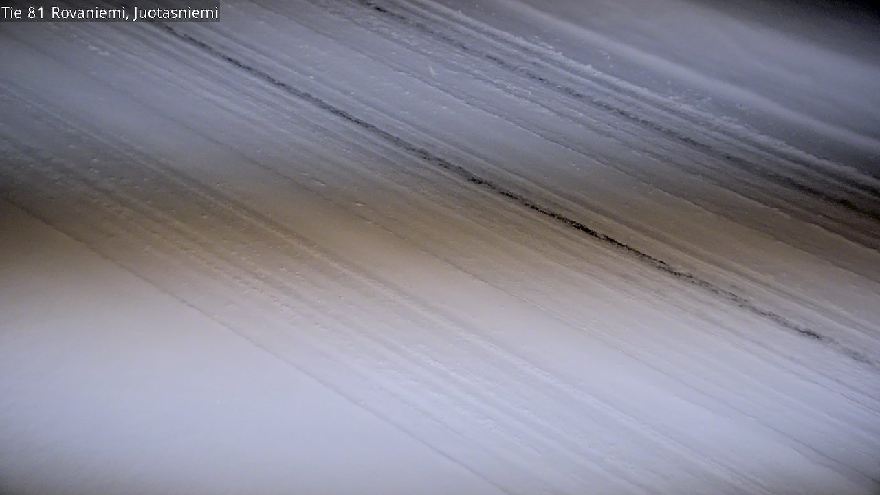 Weather Camera Image Road 81 Rovaniemi, Juotasniemi, Rovaniemi, Lappi