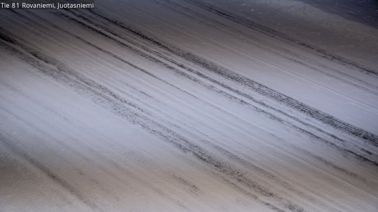 Weather Camera Image Road 81 Rovaniemi, Juotasniemi, Rovaniemi, Lappi