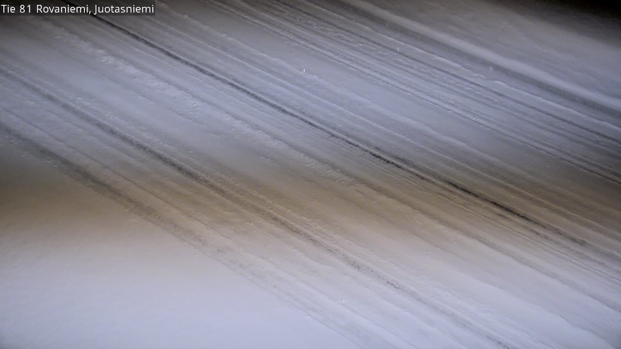 Weather Camera Image Road 81 Rovaniemi, Juotasniemi, Rovaniemi, Lappi