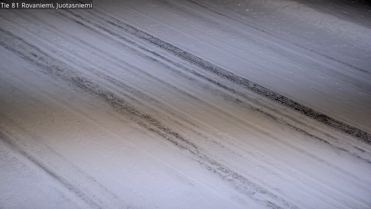 Weather Camera Image Road 81 Rovaniemi, Juotasniemi, Rovaniemi, Lappi
