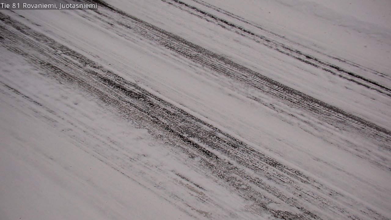 Weather Camera Image Road 81 Rovaniemi, Juotasniemi, Rovaniemi, Lappi