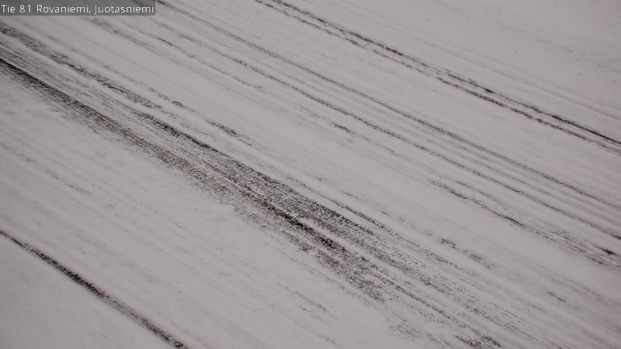 Weather Camera Image Road 81 Rovaniemi, Juotasniemi, Rovaniemi, Lappi