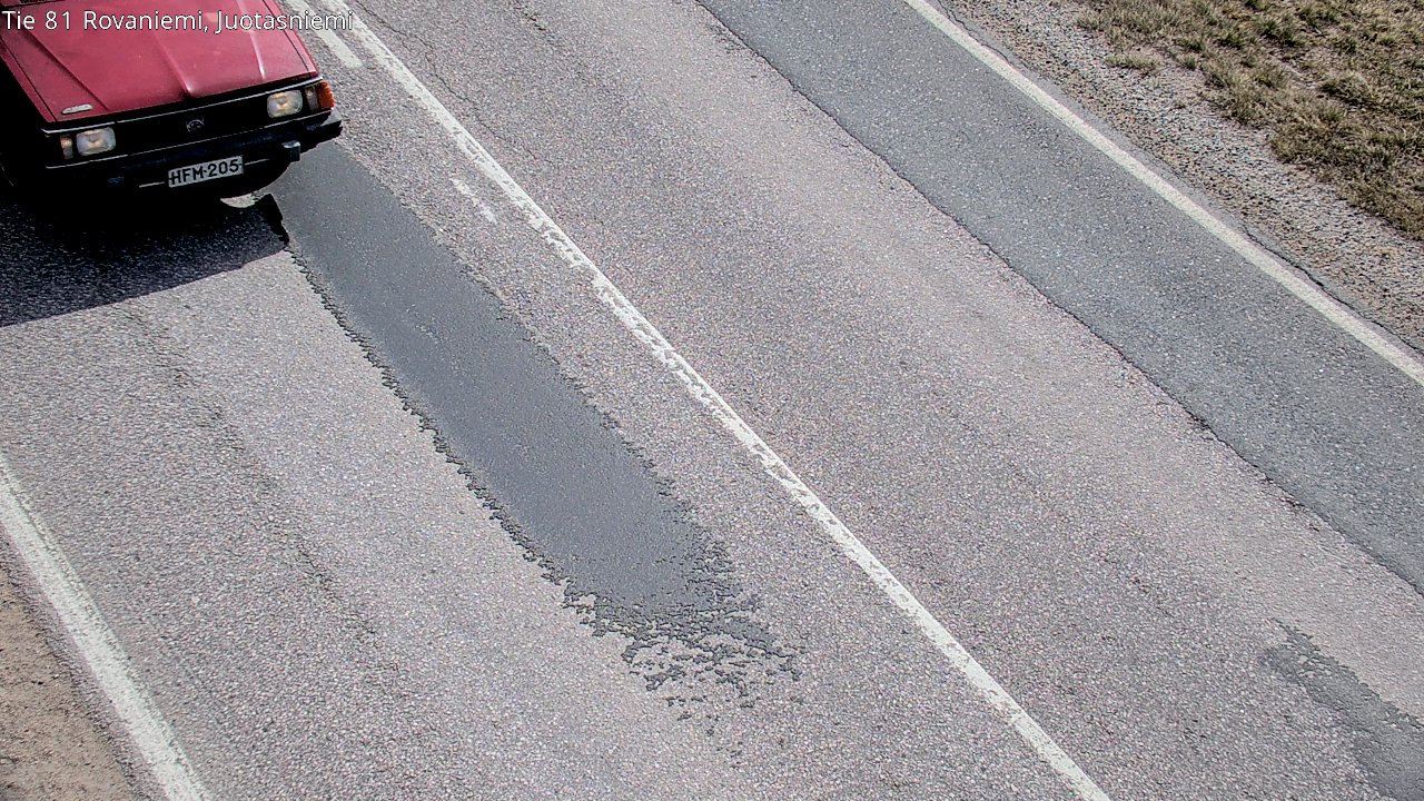 Kelikamerat Kuva Tie 81 Rovaniemi, Juotasniemi, Rovaniemi, Lappi