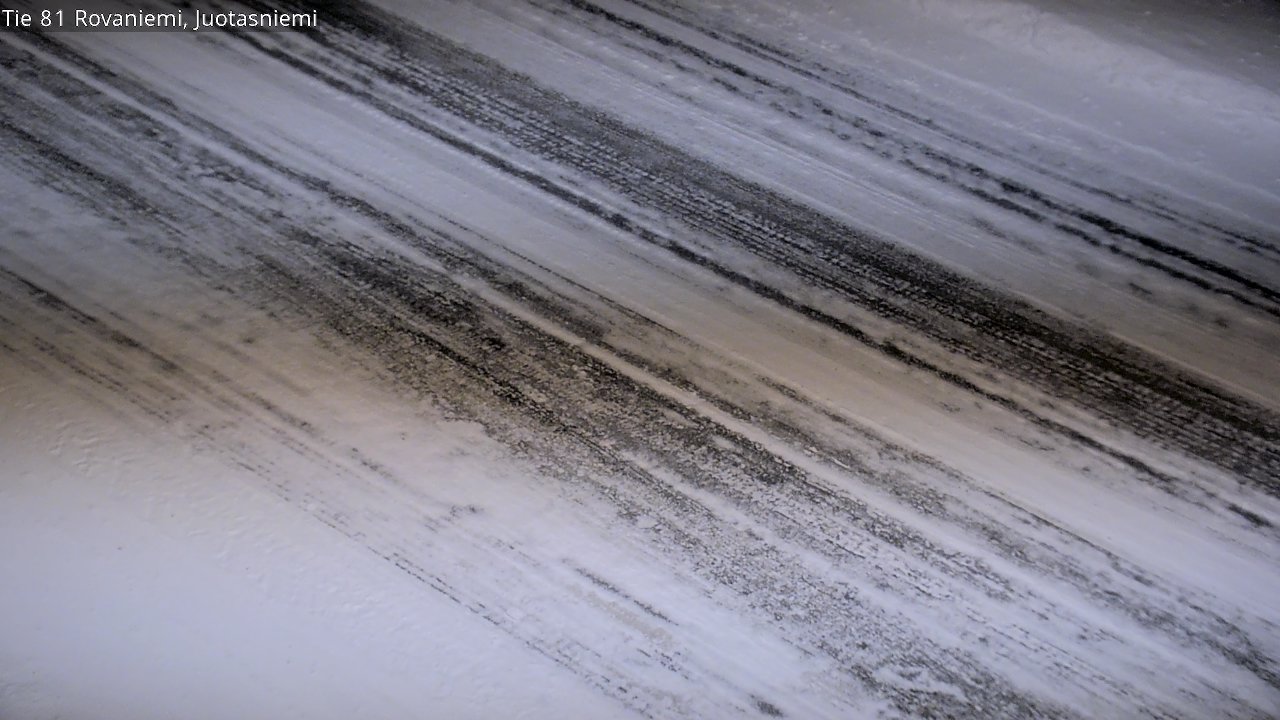 Weather Camera Image Väg 81 Rovaniemi, Juotasniem, Rovaniemi, Lappi