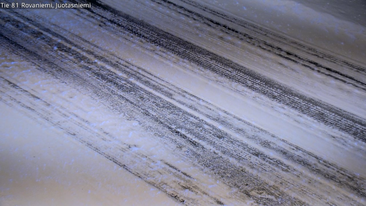 Weather Camera Image Väg 81 Rovaniemi, Juotasniem, Rovaniemi, Lappi