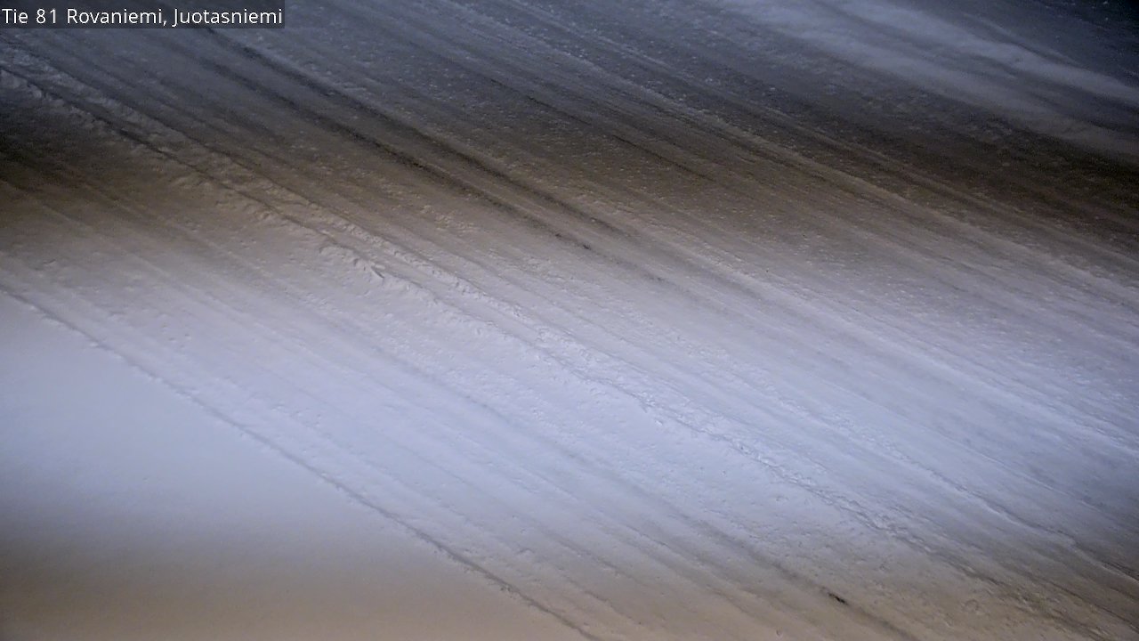 Weather Camera Image Road 81 Rovaniemi, Juotasniemi, Rovaniemi, Lappi