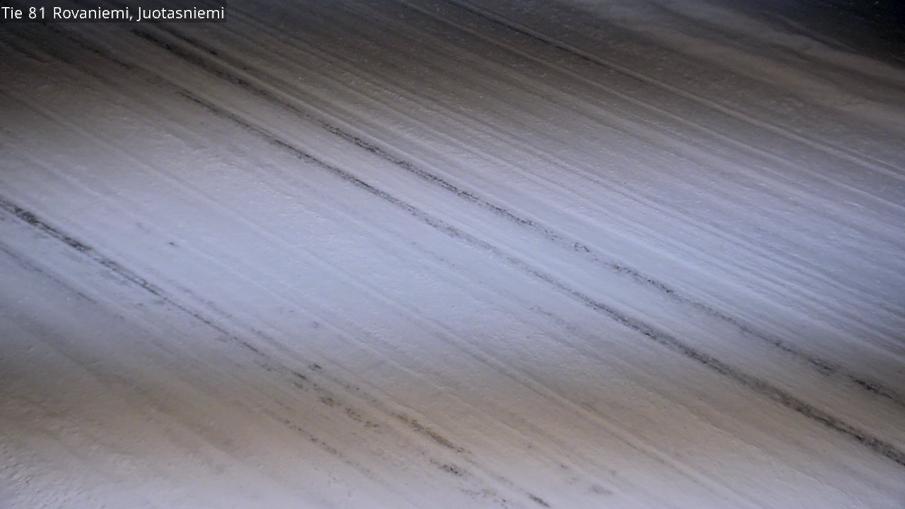 Weather Camera Image Road 81 Rovaniemi, Juotasniemi, Rovaniemi, Lappi