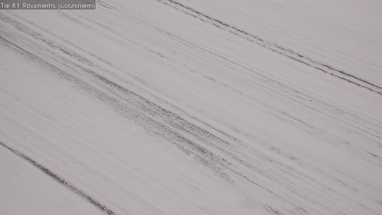 Weather Camera Image Road 81 Rovaniemi, Juotasniemi, Rovaniemi, Lappi