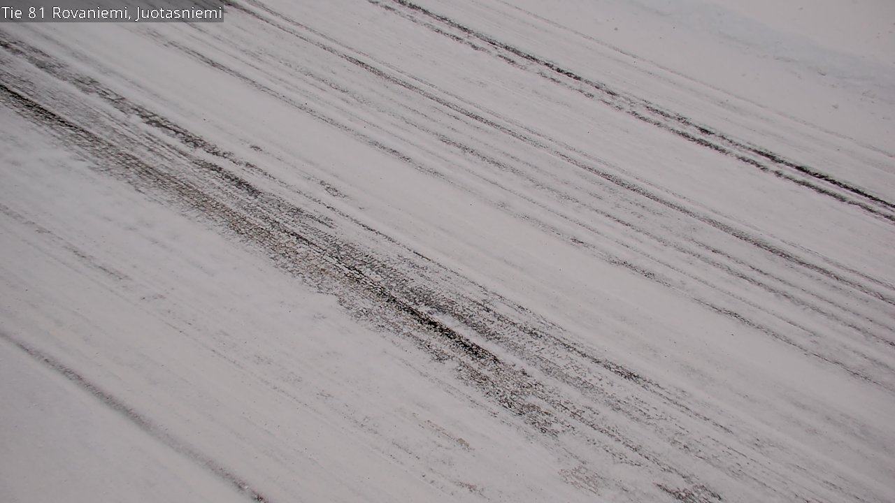 Weather Camera Image Road 81 Rovaniemi, Juotasniemi, Rovaniemi, Lappi