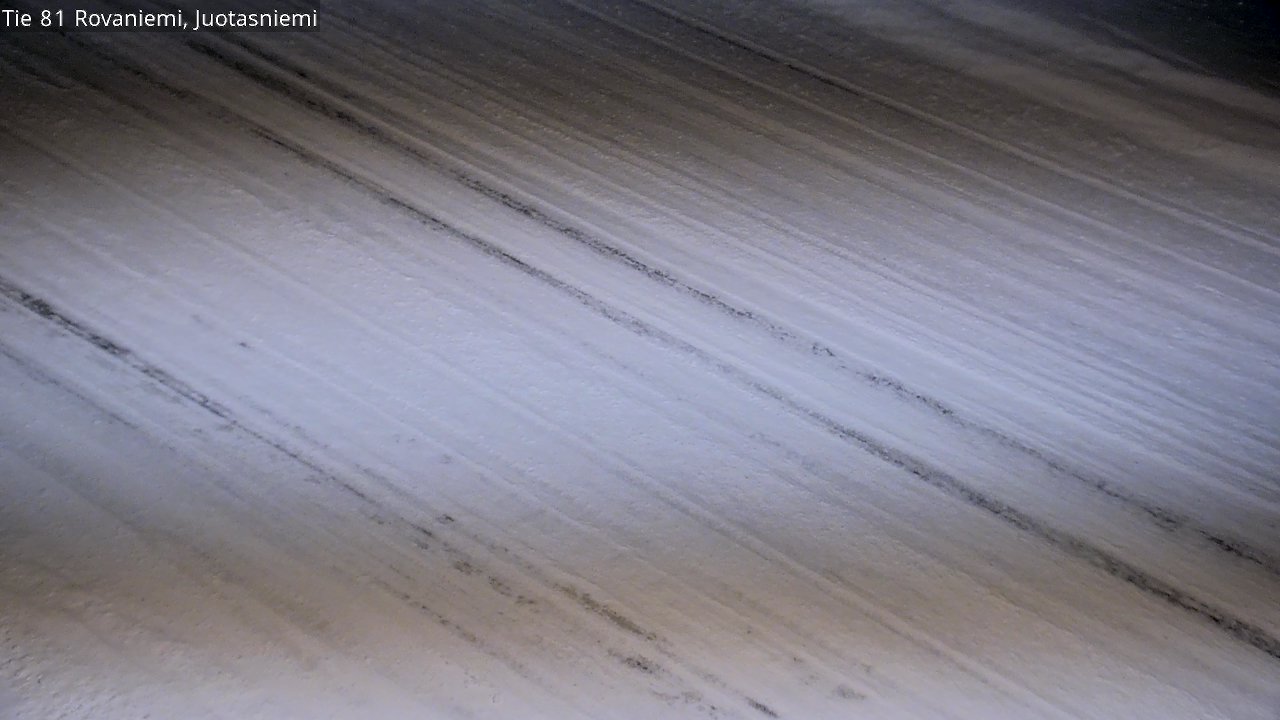 Weather Camera Image Road 81 Rovaniemi, Juotasniemi, Rovaniemi, Lappi