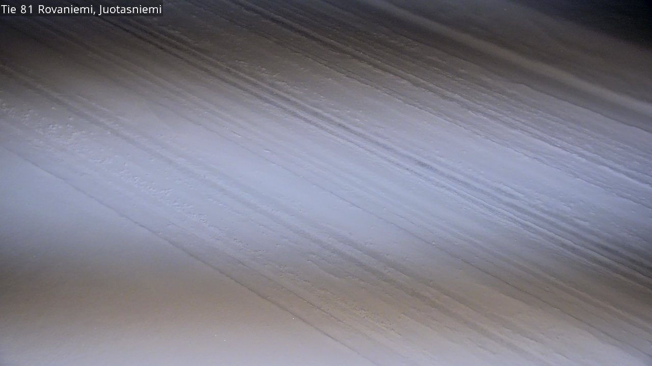 Weather Camera Image Road 81 Rovaniemi, Juotasniemi, Rovaniemi, Lappi