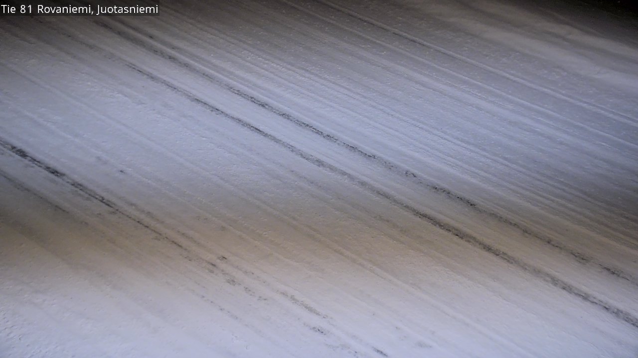 Weather Camera Image Road 81 Rovaniemi, Juotasniemi, Rovaniemi, Lappi