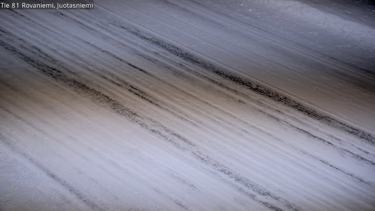 Weather Camera Image Road 81 Rovaniemi, Juotasniemi, Rovaniemi, Lappi