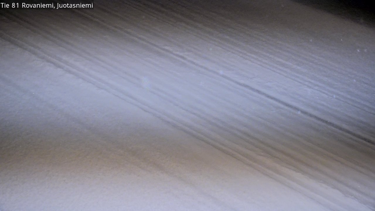 Weather Camera Image Road 81 Rovaniemi, Juotasniemi, Rovaniemi, Lappi