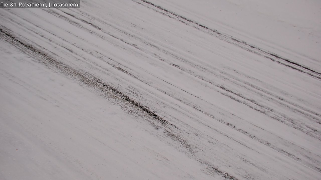 Weather Camera Image Road 81 Rovaniemi, Juotasniemi, Rovaniemi, Lappi