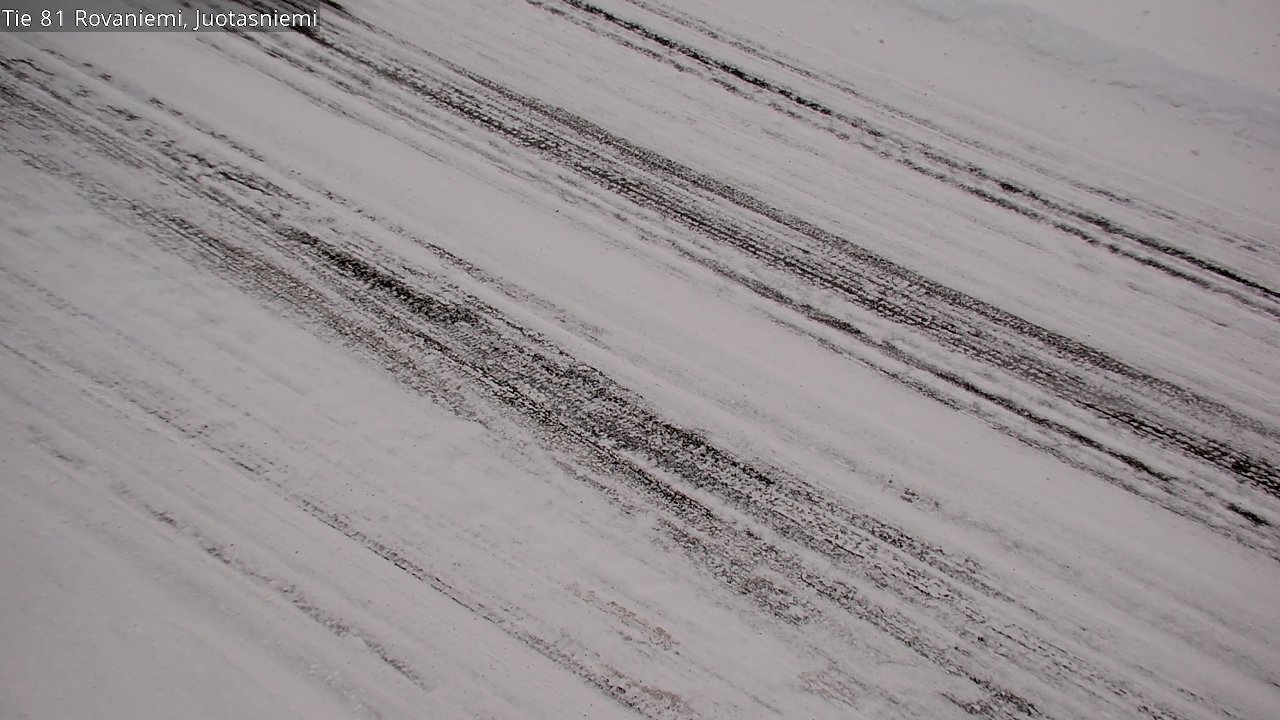 Weather Camera Image Road 81 Rovaniemi, Juotasniemi, Rovaniemi, Lappi
