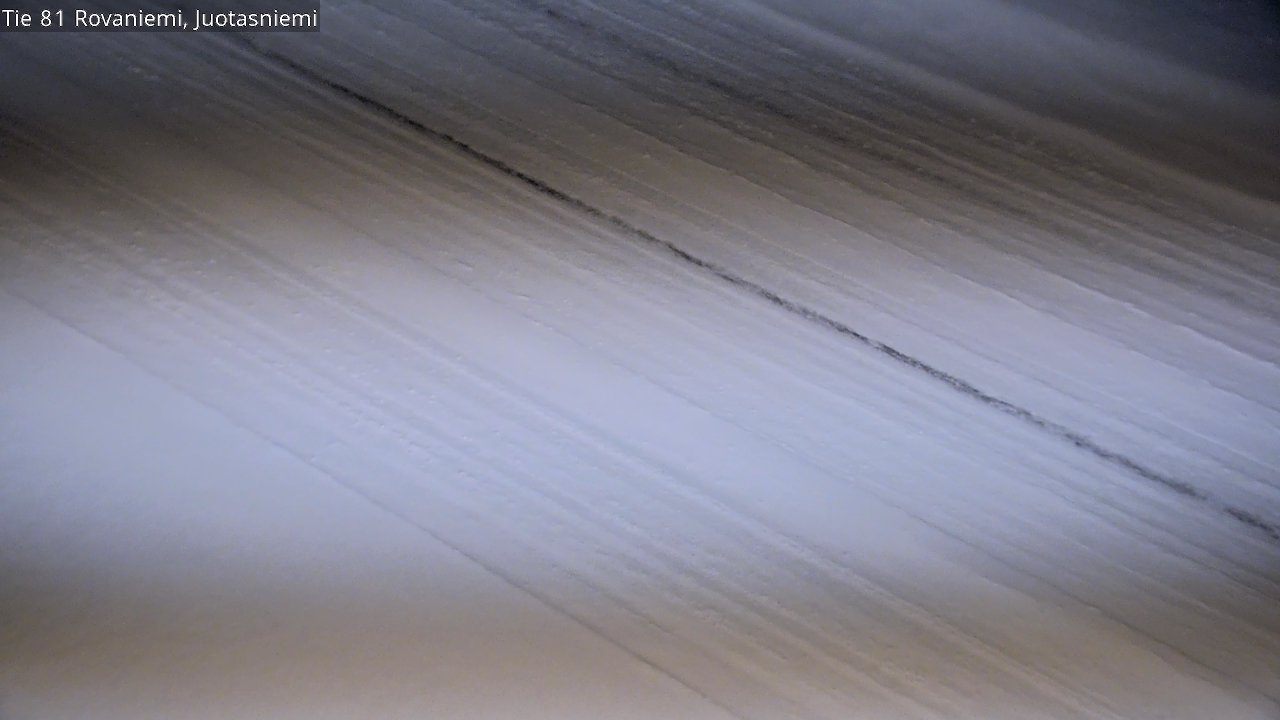 Weather Camera Image Road 81 Rovaniemi, Juotasniemi, Rovaniemi, Lappi