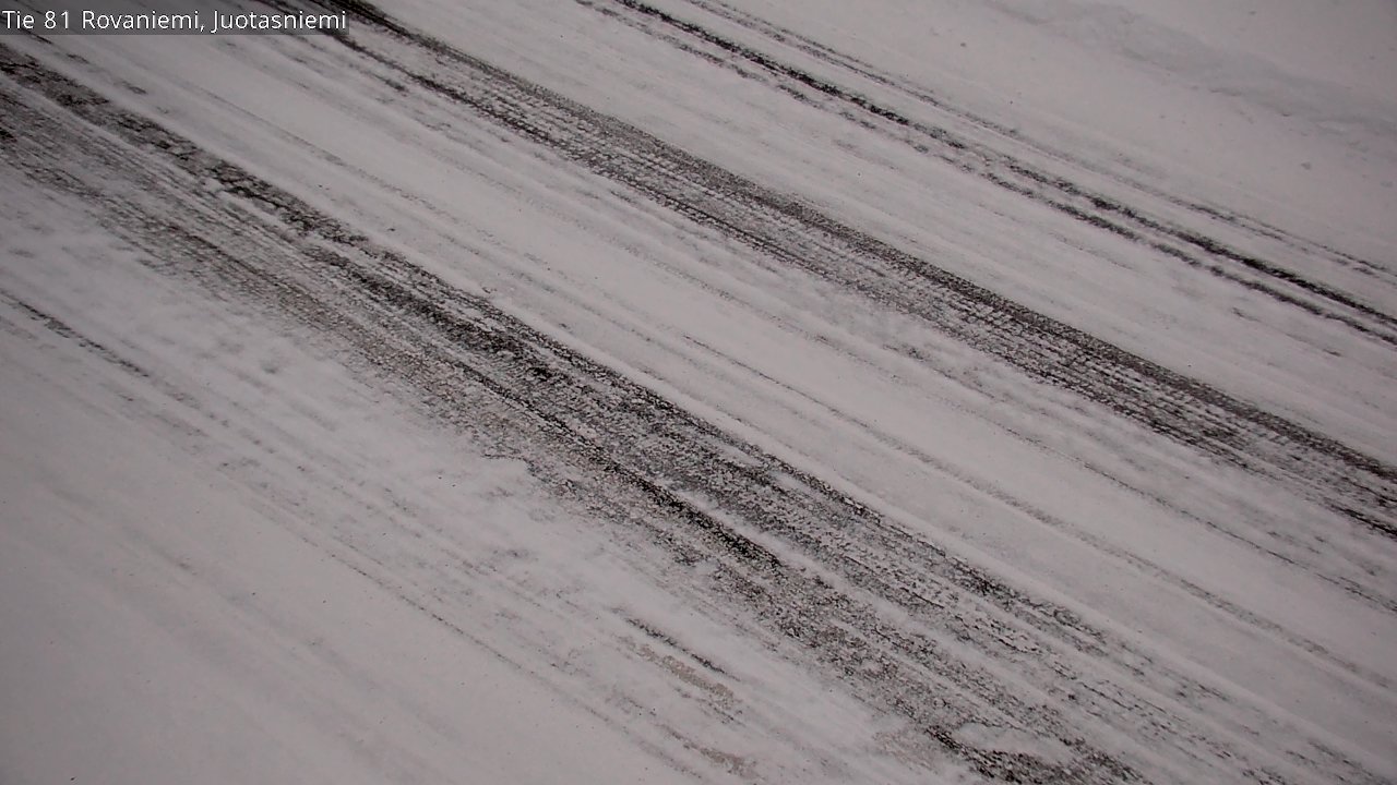 Weather Camera Image Road 81 Rovaniemi, Juotasniemi, Rovaniemi, Lappi