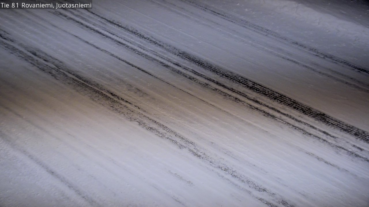 Weather Camera Image Road 81 Rovaniemi, Juotasniemi, Rovaniemi, Lappi
