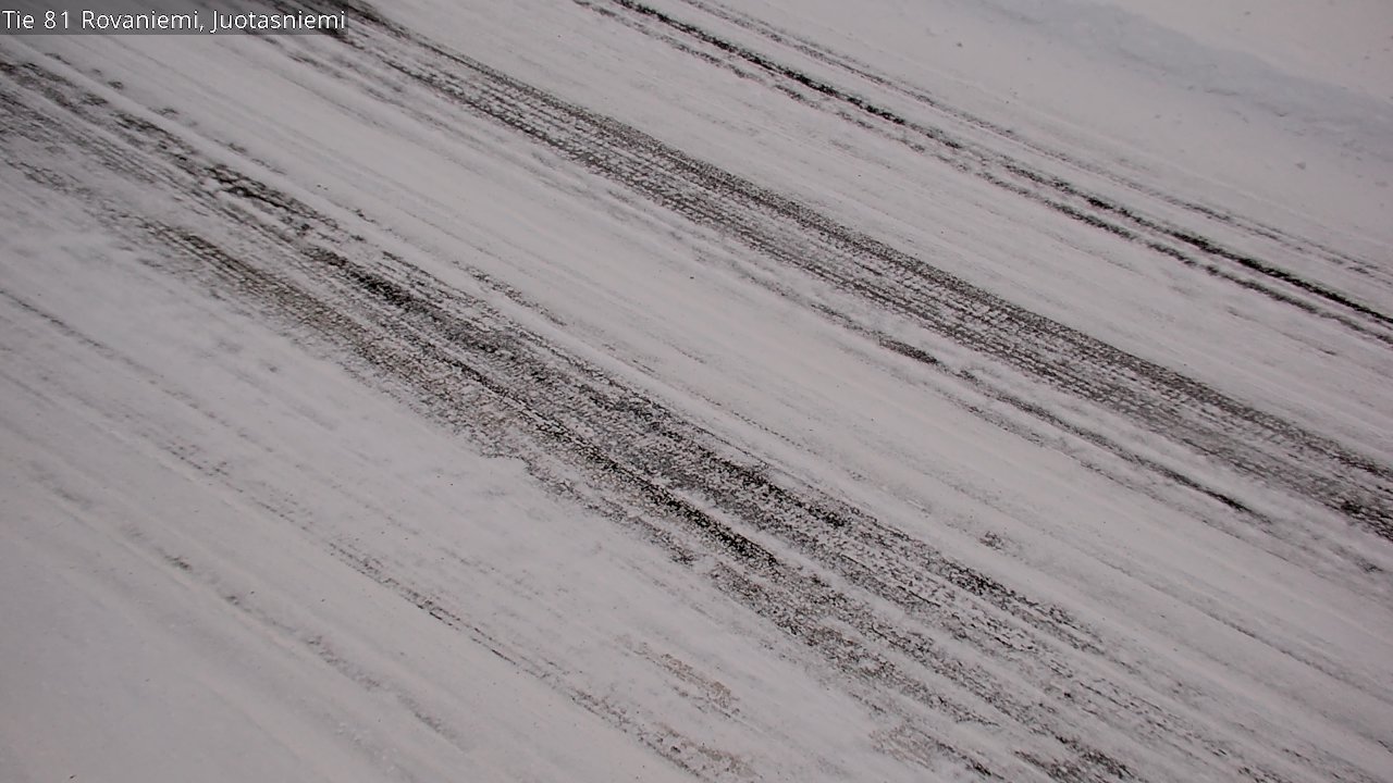 Weather Camera Image Road 81 Rovaniemi, Juotasniemi, Rovaniemi, Lappi