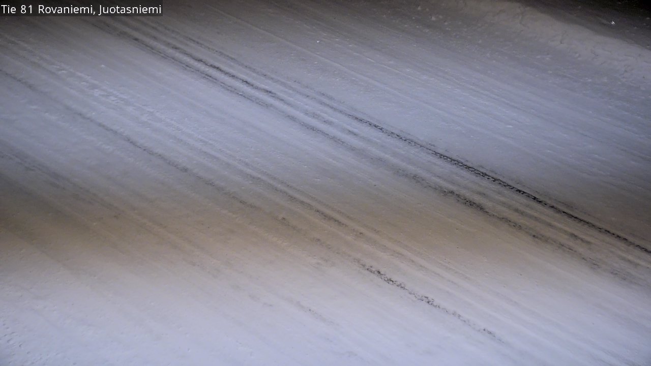Weather Camera Image Road 81 Rovaniemi, Juotasniemi, Rovaniemi, Lappi