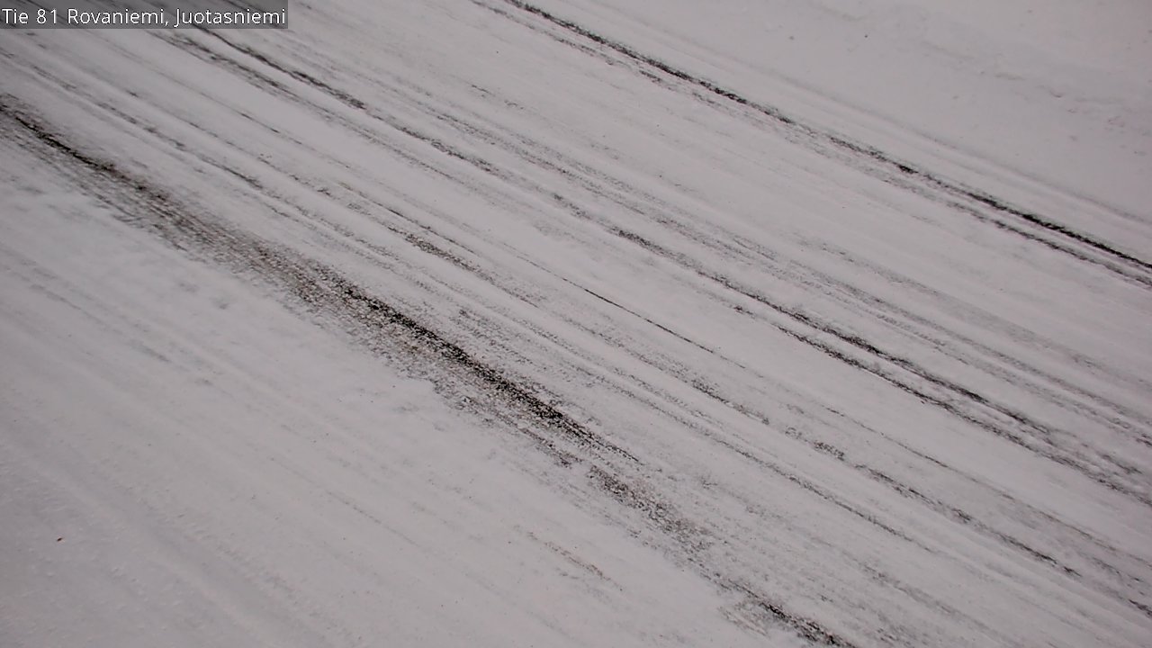 Weather Camera Image Road 81 Rovaniemi, Juotasniemi, Rovaniemi, Lappi
