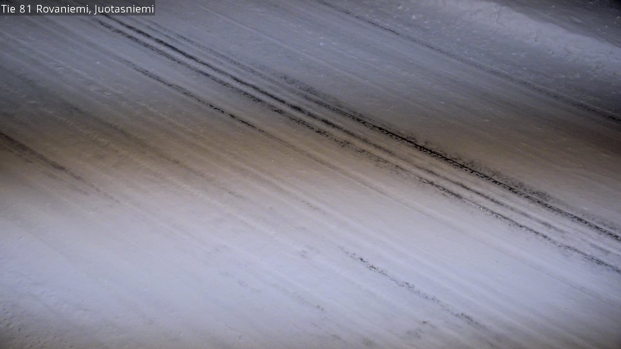 Weather Camera Image Road 81 Rovaniemi, Juotasniemi, Rovaniemi, Lappi
