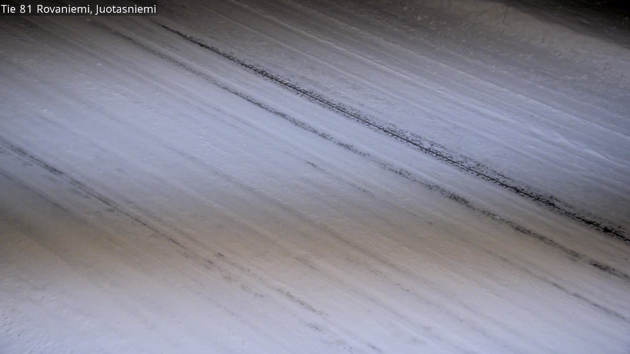 Weather Camera Image Road 81 Rovaniemi, Juotasniemi, Rovaniemi, Lappi