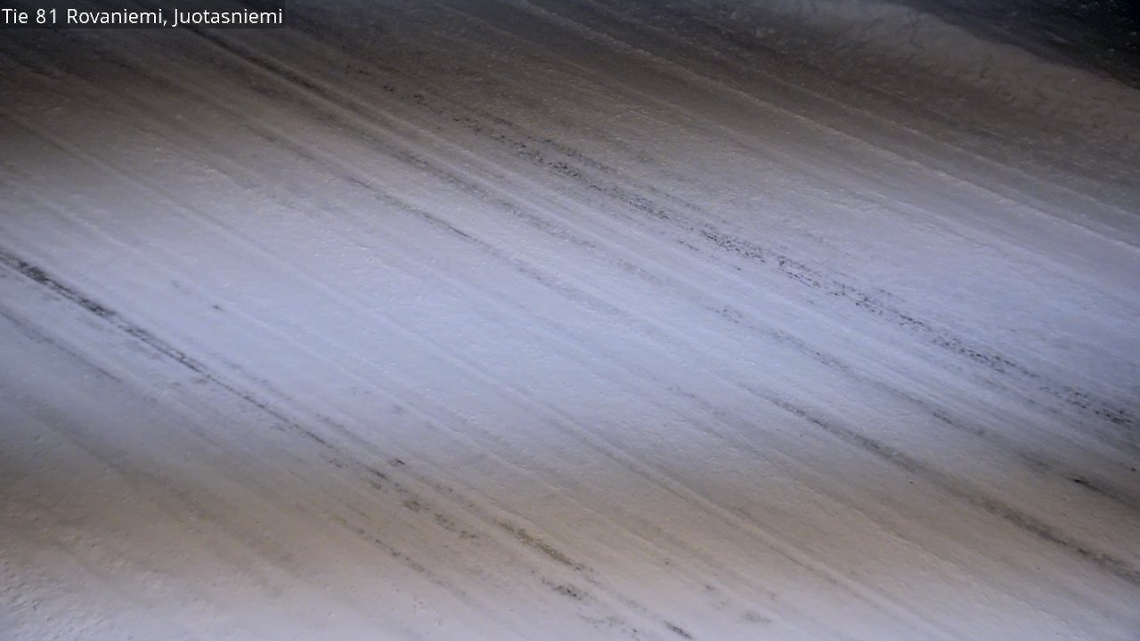 Weather Camera Image Road 81 Rovaniemi, Juotasniemi, Rovaniemi, Lappi