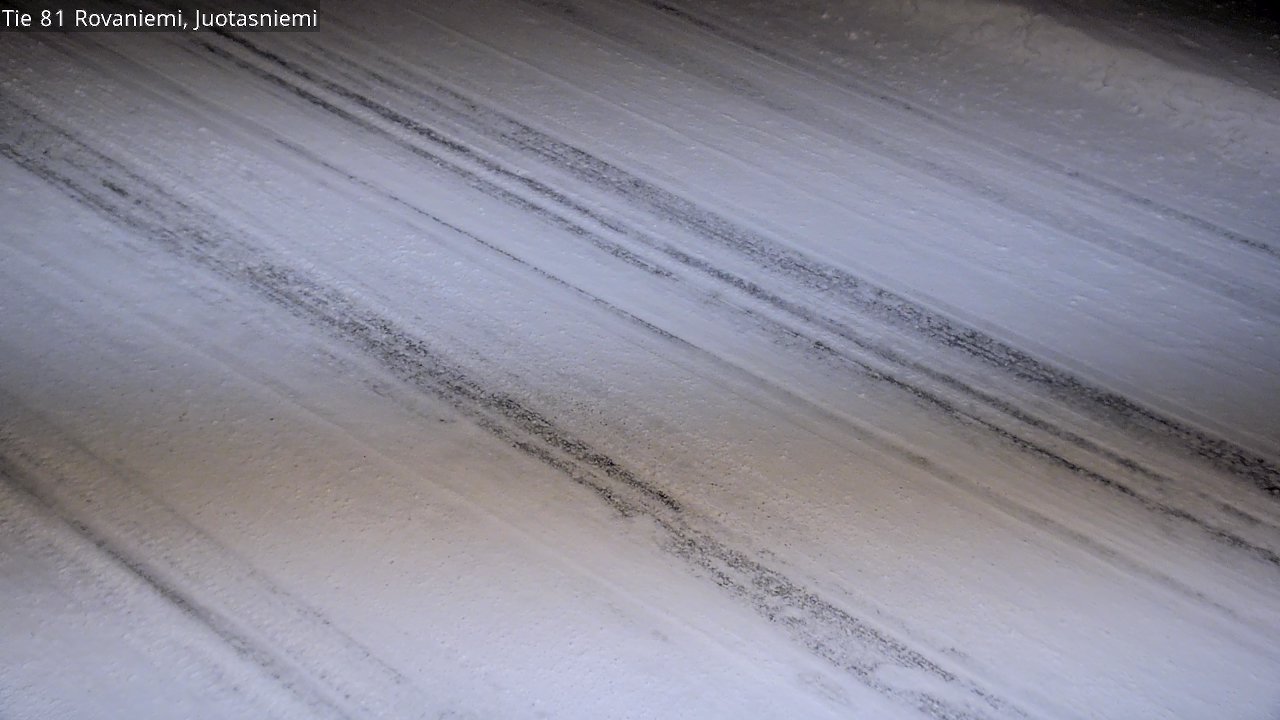 Weather Camera Image Road 81 Rovaniemi, Juotasniemi, Rovaniemi, Lappi