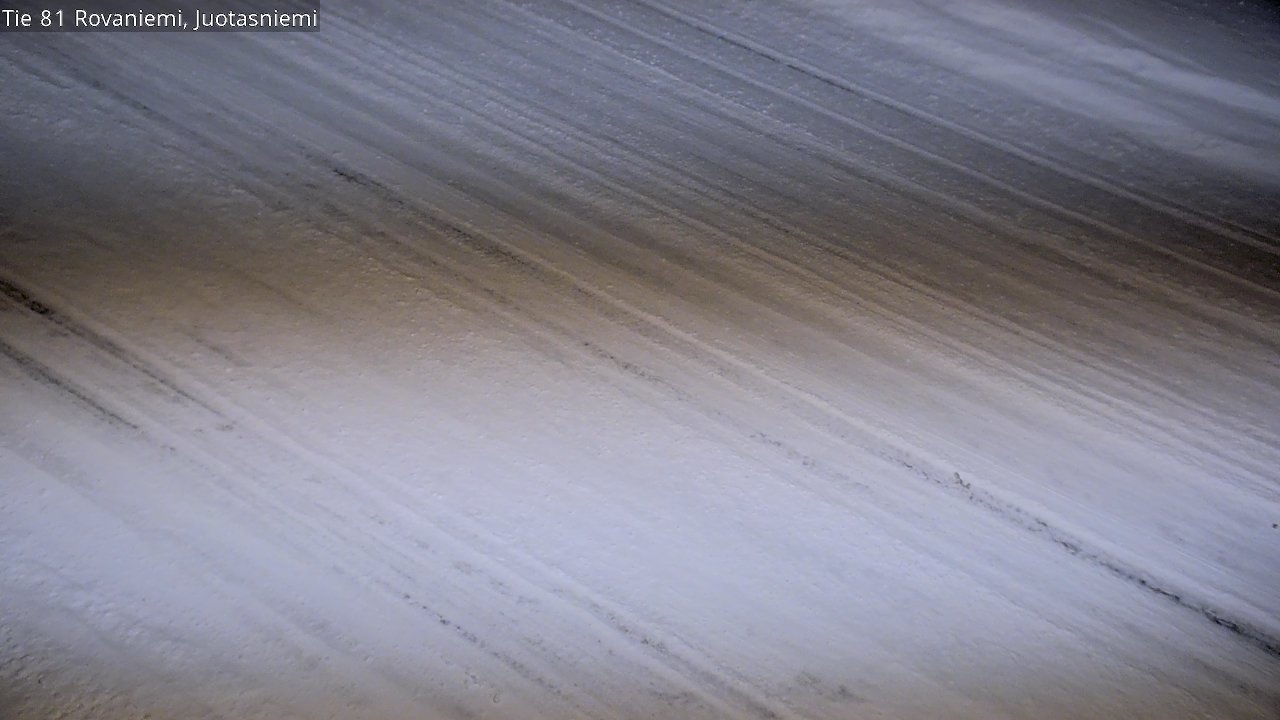 Weather Camera Image Road 81 Rovaniemi, Juotasniemi, Rovaniemi, Lappi