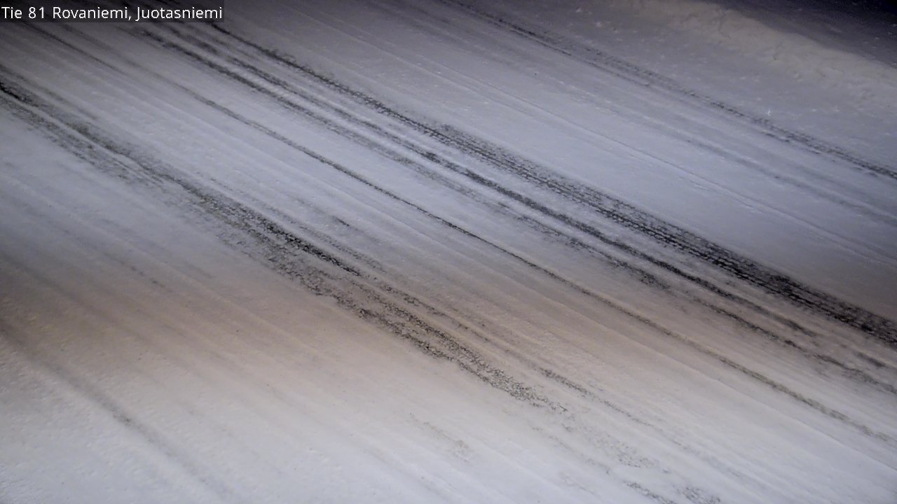 Weather Camera Image Road 81 Rovaniemi, Juotasniemi, Rovaniemi, Lappi