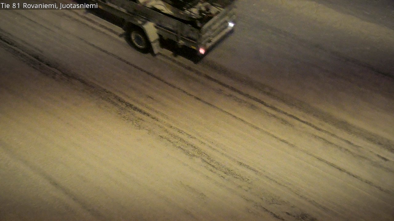 Weather Camera Image Road 81 Rovaniemi, Juotasniemi, Rovaniemi, Lappi