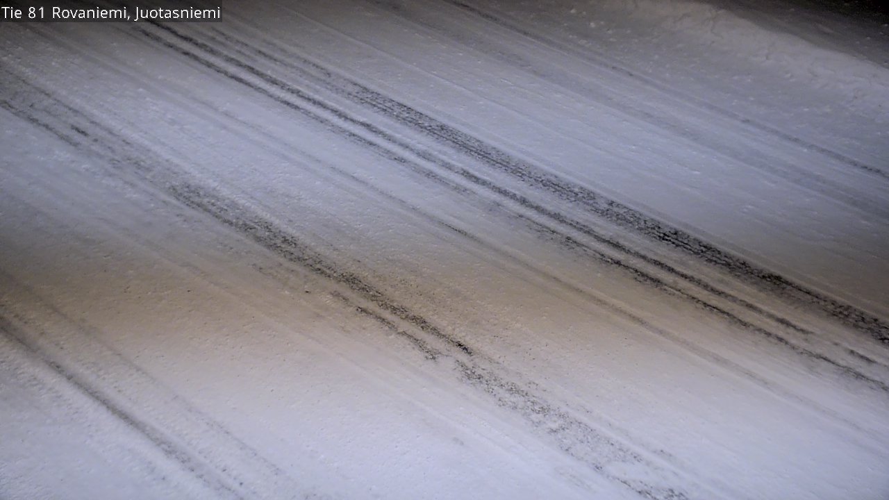 Weather Camera Image Road 81 Rovaniemi, Juotasniemi, Rovaniemi, Lappi