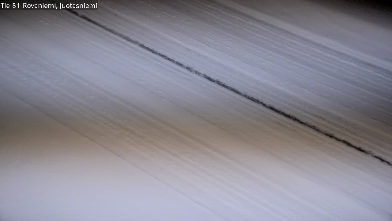 Weather Camera Image Road 81 Rovaniemi, Juotasniemi, Rovaniemi, Lappi