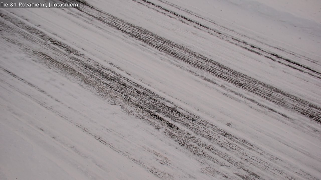 Weather Camera Image Road 81 Rovaniemi, Juotasniemi, Rovaniemi, Lappi
