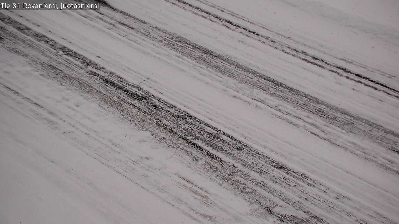 Weather Camera Image Road 81 Rovaniemi, Juotasniemi, Rovaniemi, Lappi