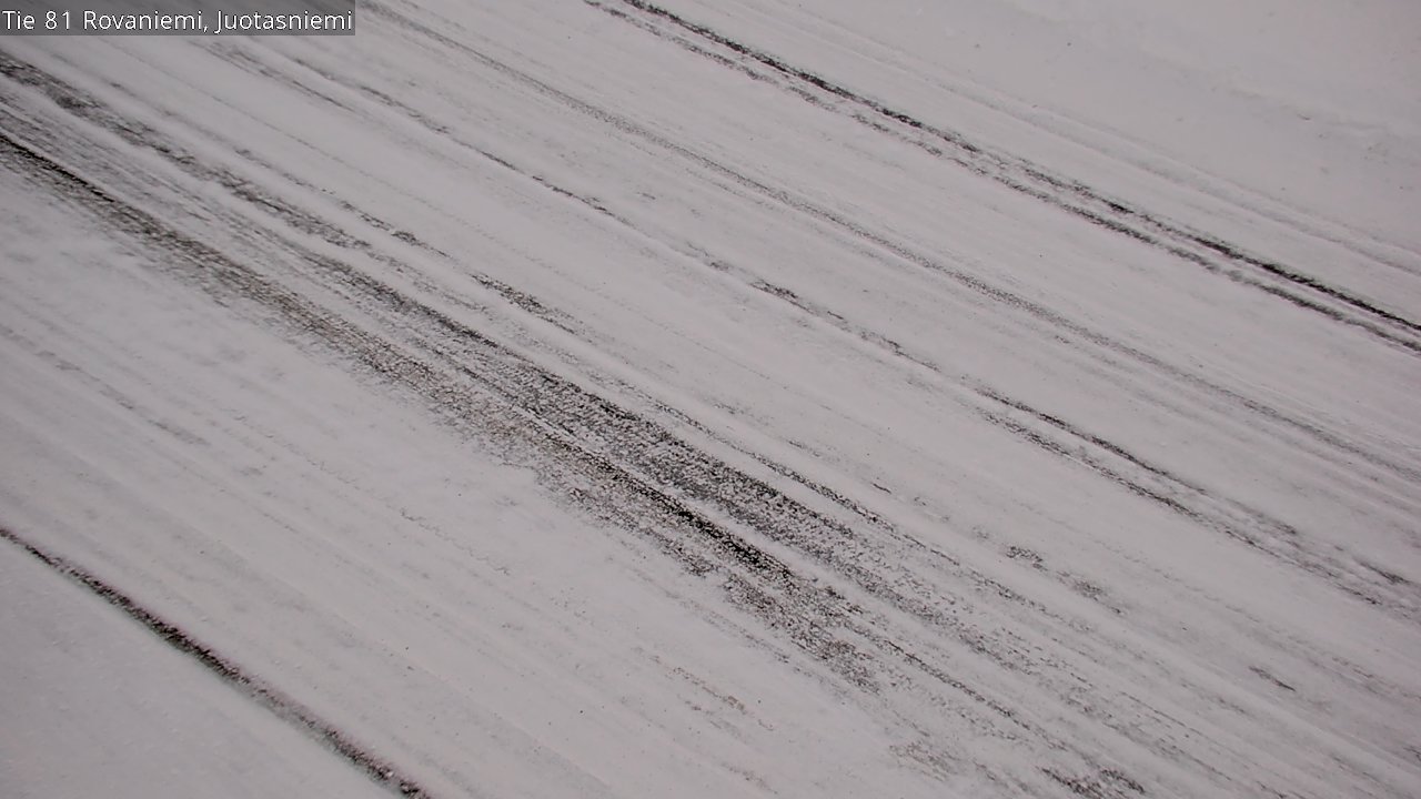 Weather Camera Image Road 81 Rovaniemi, Juotasniemi, Rovaniemi, Lappi