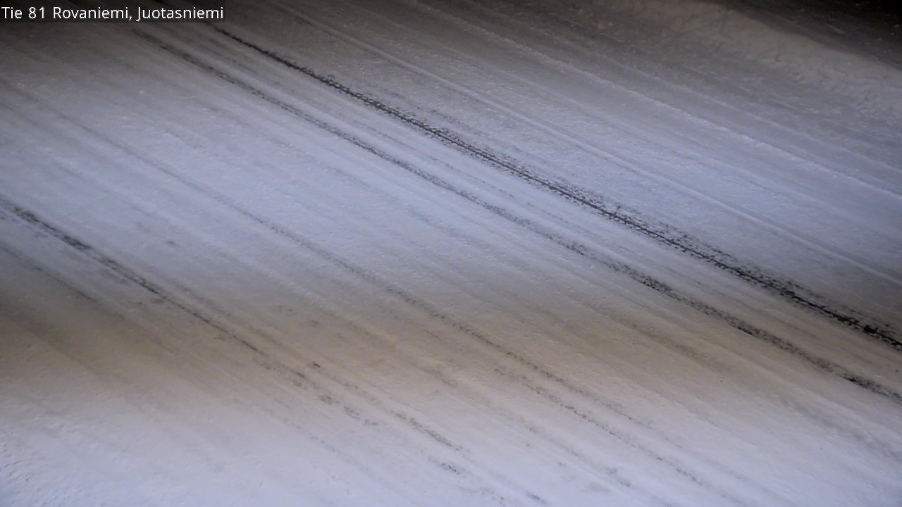 Weather Camera Image Road 81 Rovaniemi, Juotasniemi, Rovaniemi, Lappi