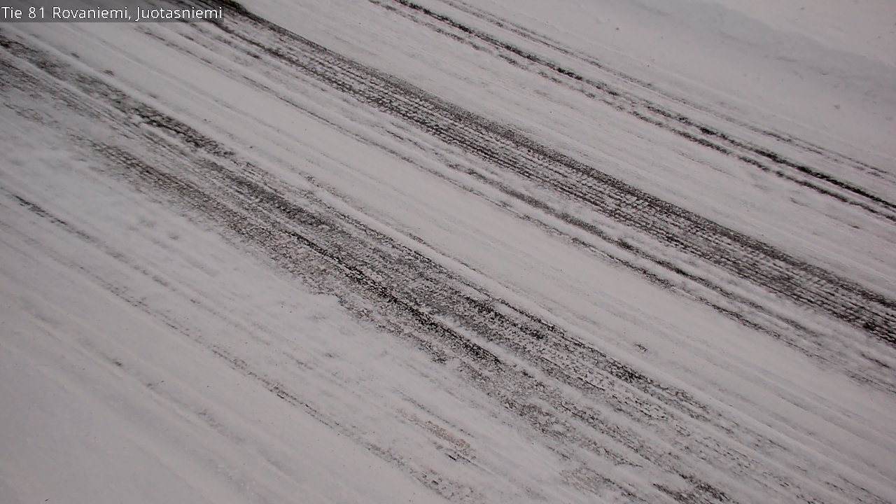 Weather Camera Image Road 81 Rovaniemi, Juotasniemi, Rovaniemi, Lappi