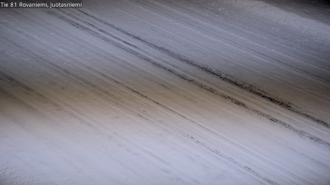 Weather Camera Image Road 81 Rovaniemi, Juotasniemi, Rovaniemi, Lappi