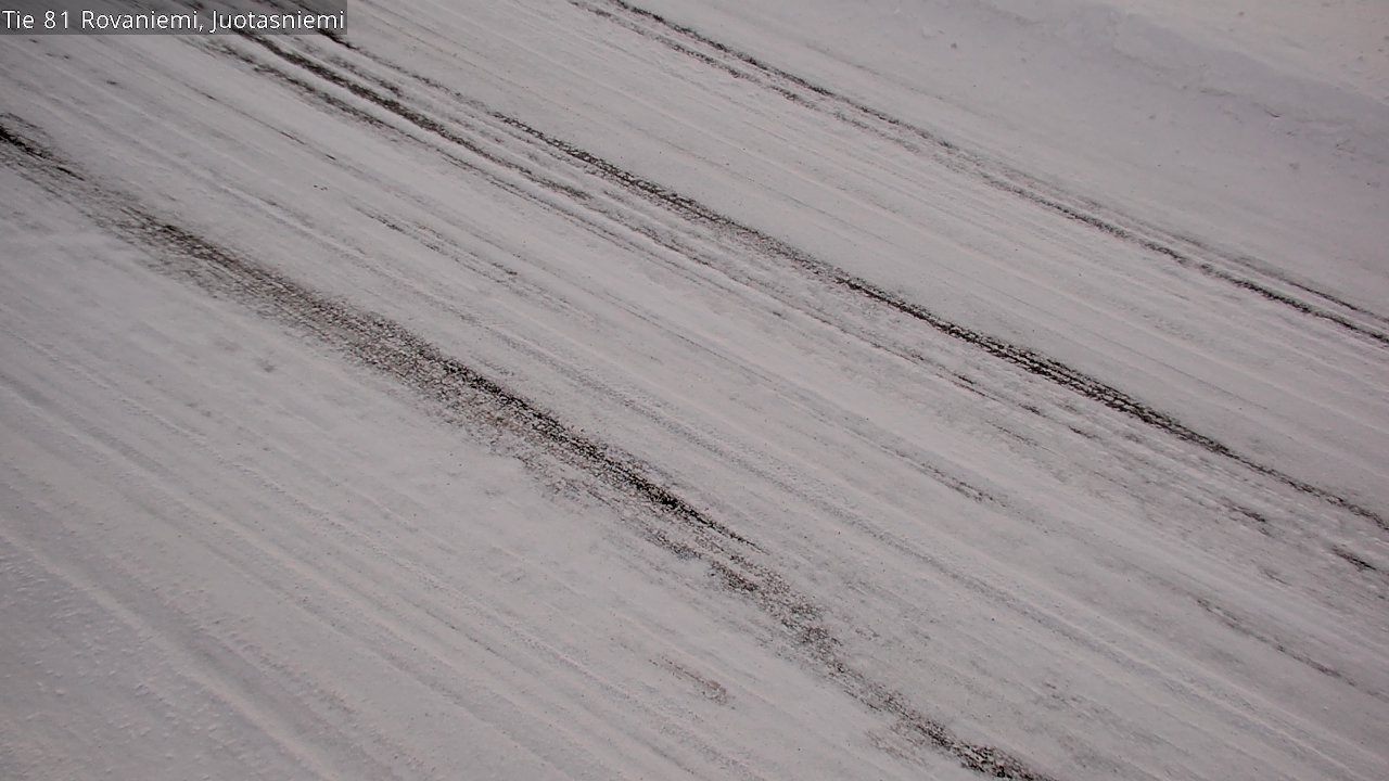 Weather Camera Image Road 81 Rovaniemi, Juotasniemi, Rovaniemi, Lappi