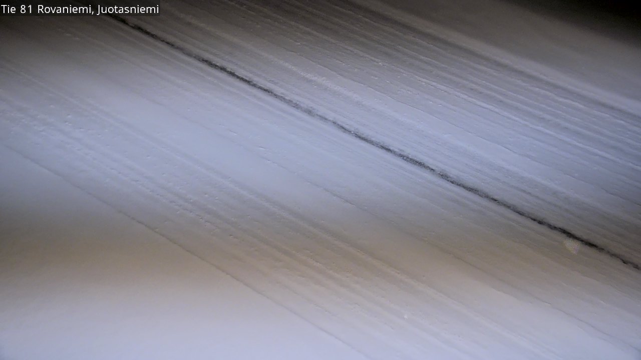 Weather Camera Image Road 81 Rovaniemi, Juotasniemi, Rovaniemi, Lappi