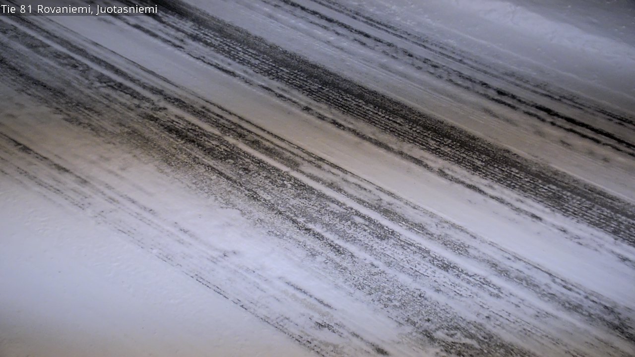 Weather Camera Image Väg 81 Rovaniemi, Juotasniem, Rovaniemi, Lappi