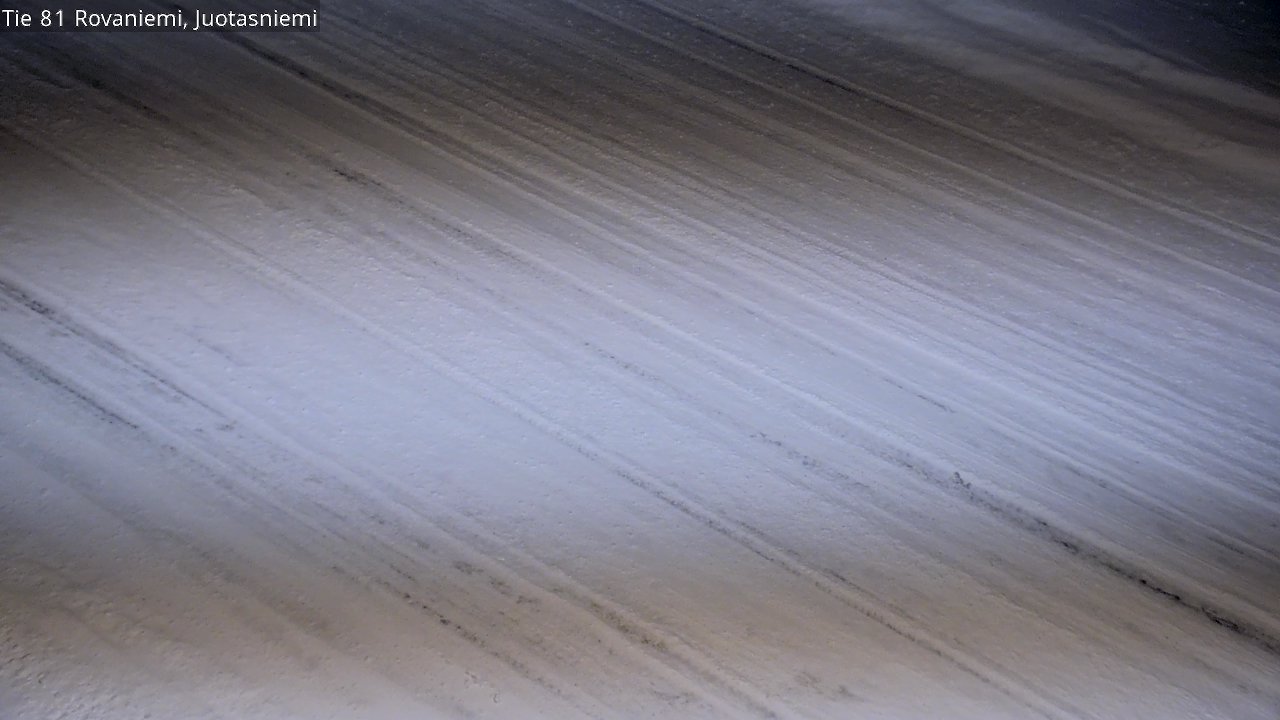 Weather Camera Image Road 81 Rovaniemi, Juotasniemi, Rovaniemi, Lappi