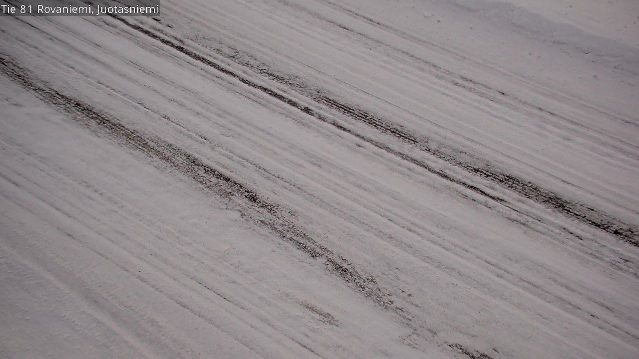 Weather Camera Image Road 81 Rovaniemi, Juotasniemi, Rovaniemi, Lappi