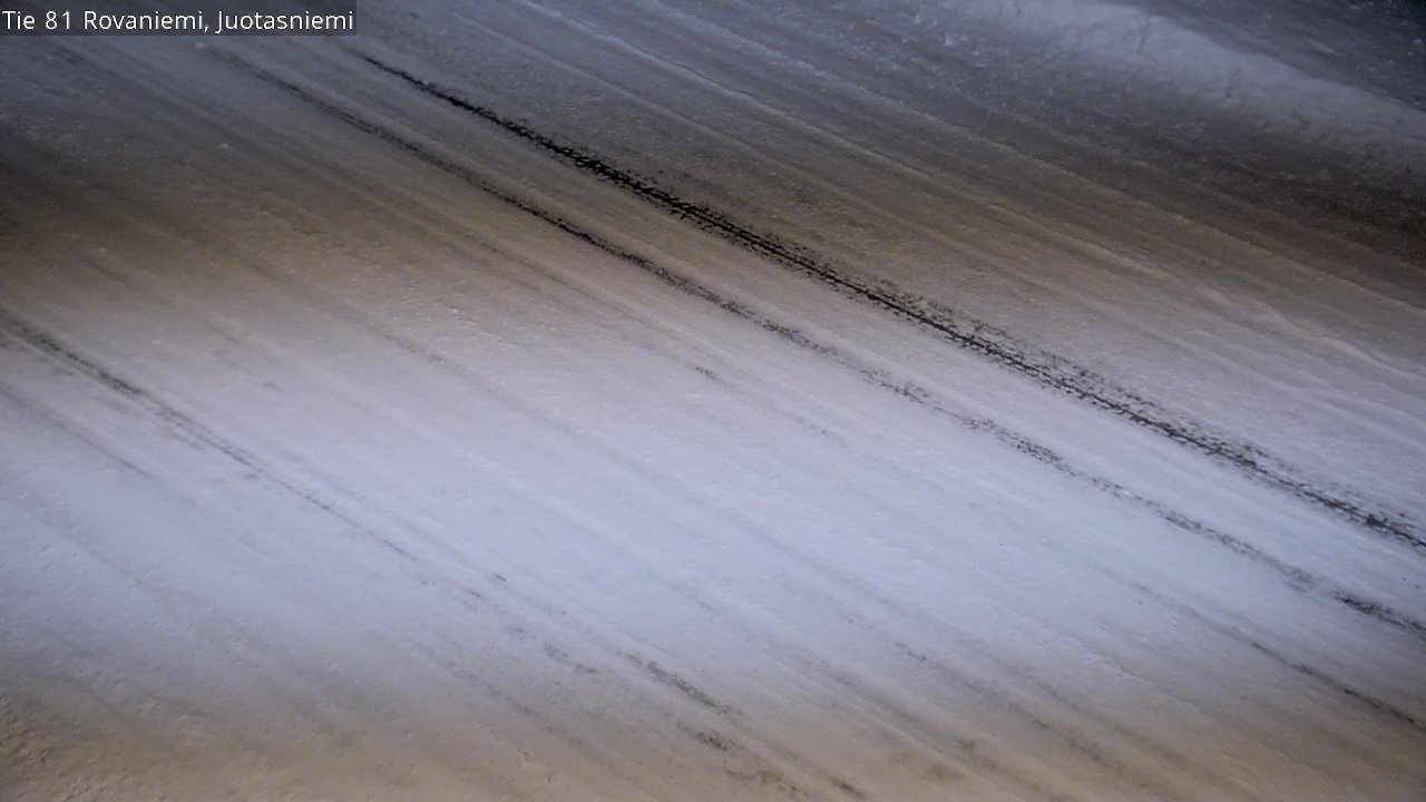 Weather Camera Image Road 81 Rovaniemi, Juotasniemi, Rovaniemi, Lappi